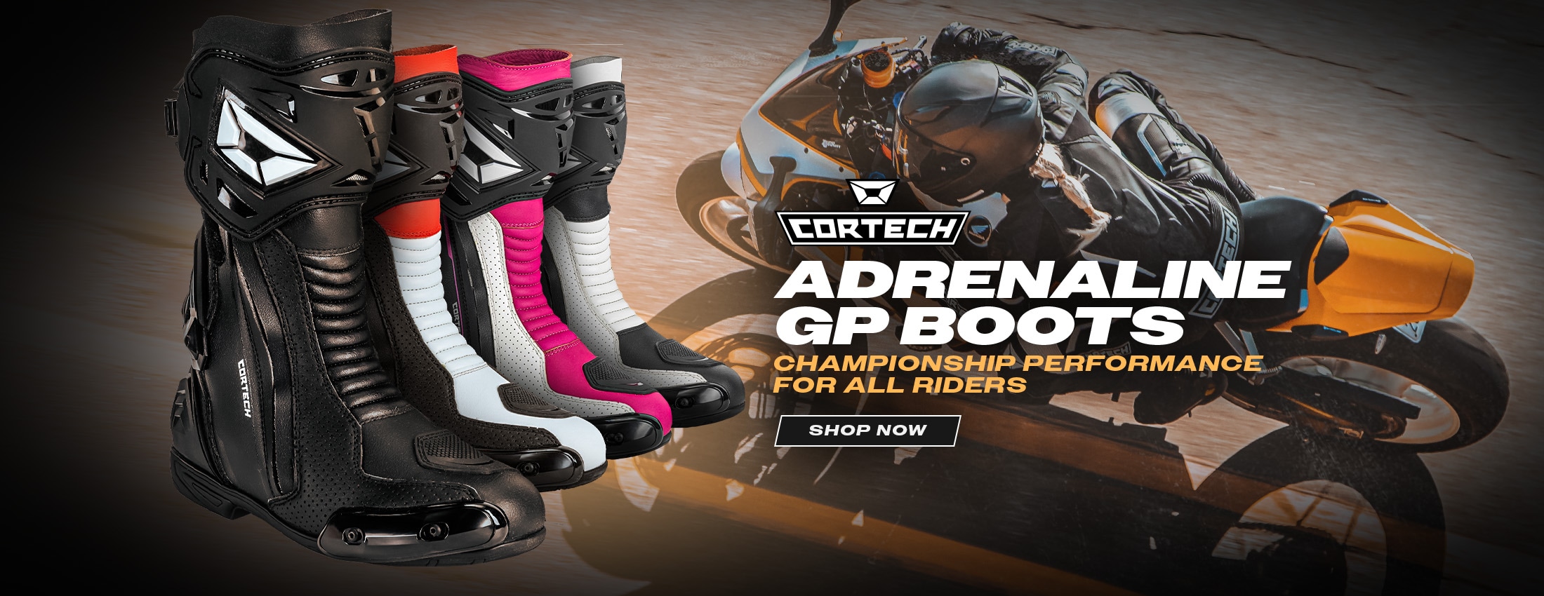 Cortech Speedway Adrenaline GP Boots